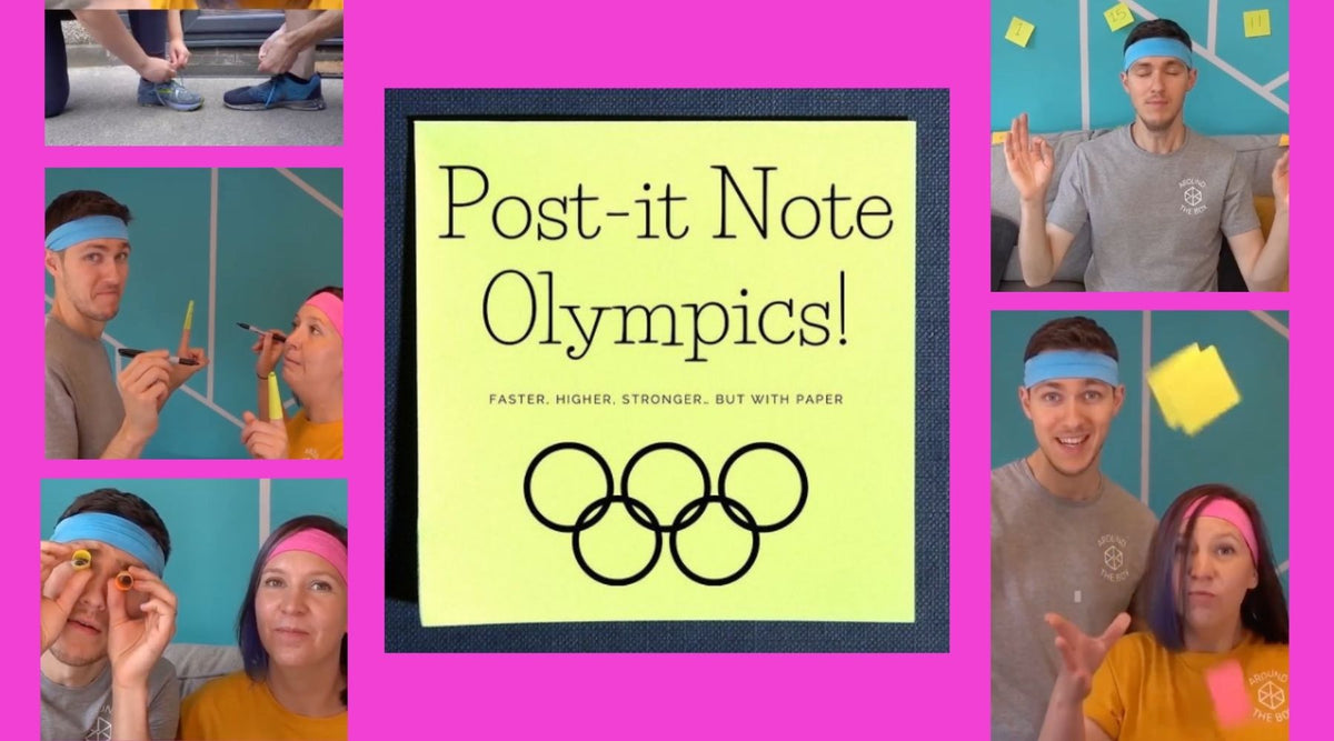 Sticky Note Olympics The Olympics You Can Join In With At Home